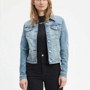 Levi's Women's Original Trucker Denim Jacket, Size Large